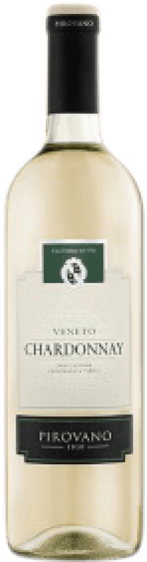 Бесплатная доставка | Белое вино Pirovano. Veneto Молодой D.O.C. Italy Италия Chardonnay 75 cl