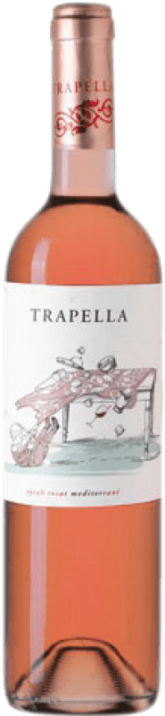 8,95 € Free Shipping | Rosé wine Trapella Joven D.O. Empordà Catalonia Spain Syrah Bottle 75 cl