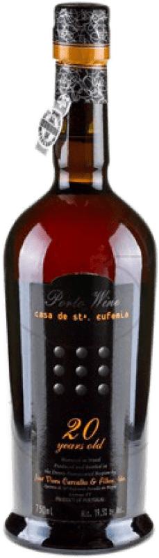 Envio grátis | Vinho Generoso Fortificado Casa Santa Eufemia I.G. Porto Porto Portugal Tempranillo, Touriga Franca, Touriga Nacional, Tinta Amarela, Tinta Cão, Tinta Barroca 20 Anos 75 cl