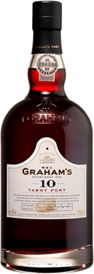 25,95 € | Fortified wine Graham's I.G. Porto Porto Portugal Tempranillo, Touriga Franca, Touriga Nacional, Tinta Amarela, Tinta Cão, Tinta Barroca 10 Years 75 cl