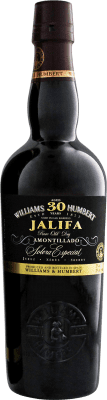 43,95 € | Vinho fortificado Jalifa. Amontillado D.O. Jerez-Xérès-Sherry Andalucía y Extremadura Espanha 30 Anos Garrafa Medium 50 cl