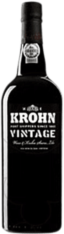 Free Shipping | Fortified wine Krohn Vintage I.G. Porto Porto Portugal Tempranillo, Touriga Franca, Touriga Nacional, Tinta Amarela, Tinta Cão, Tinta Barroca 75 cl