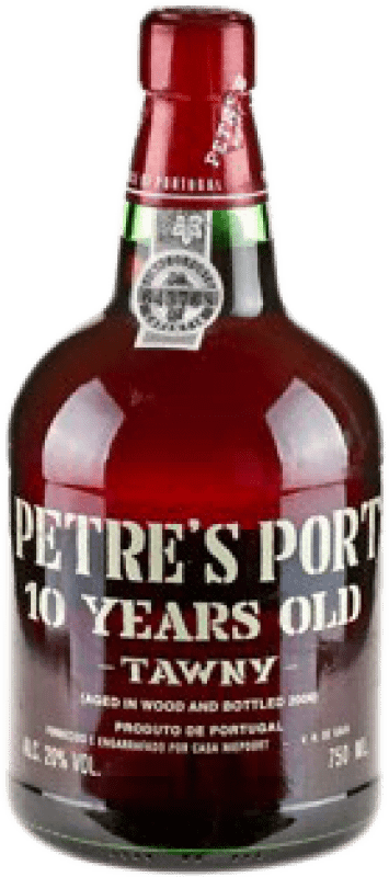 Spedizione Gratuita | Vino Liquoroso Petre's I.G. Porto porto Portogallo Tempranillo, Touriga Franca, Touriga Nacional, Tinta Amarela, Tinta Cão, Tinta Barroca 10 Anni 75 cl