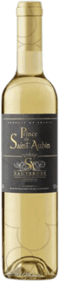 Бесплатная доставка | Креплёное вино Prince de Saint Aubin A.O.C. Sauternes Франция Moscato — Мускат, Sémillon — Семийон, Sauvignon — Совиньон Средняя бутылка 50 cl