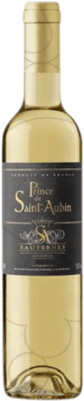 Бесплатная доставка | Крепленое вино Prince de Saint-Aubin A.O.C. Sauternes Франция Muscat, Sauvignon White, Sémillon бутылка Medium 50 cl