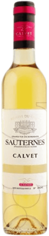 Free Shipping | Fortified wine Calvet A.O.C. Sauternes France Sauvignon White, Sémillon, Muscadelle Medium Bottle 50 cl