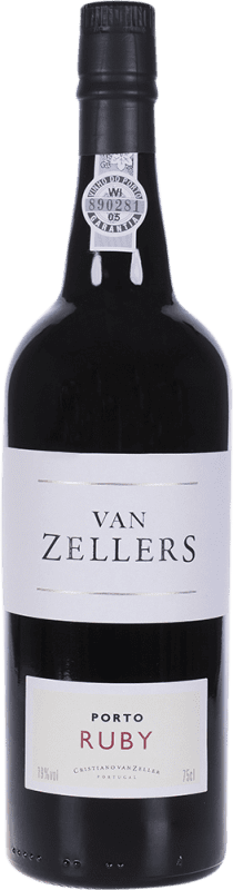 17,95 € | Fortified wine Van Zellers Ruby I.G. Porto Porto Portugal Tempranillo, Touriga Franca, Touriga Nacional, Tinta Amarela, Tinta Cão, Tinta Barroca 75 cl