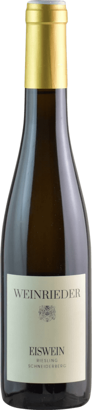 Envio grátis | Vinho fortificado Weinrieder Eiswein Vino de Hielo Áustria Riesling Meia Garrafa 37 cl