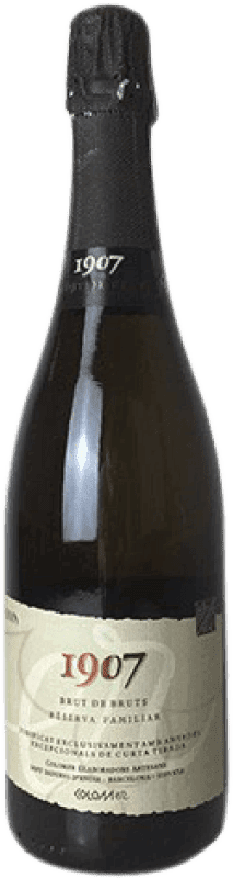 8,95 € 送料無料 | 白スパークリングワイン Colomer 1907 Brut de Bruts Brut Reserva D.O. Cava カタロニア スペイン Macabeo, Xarel·lo, Parellada ボトル 75 cl