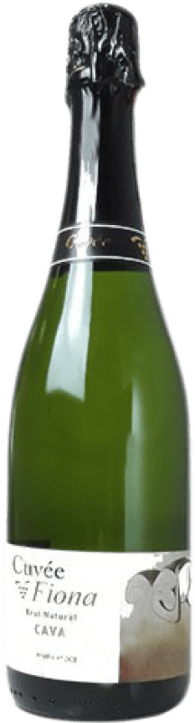 Envio grátis | Espumante Branco Fiona Brut Nature — Bruto Natural Cuvée Jovem D.O. Cava Catalunha Espanha Macabeo, Xarel·lo, Parellada 75 cl