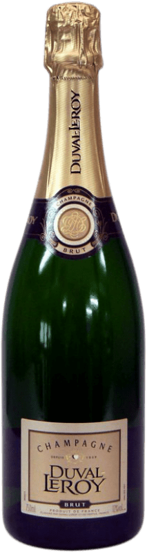 28,95 € | 白起泡酒 Duval-Leroy Brut — 起泡酒 干型 特级珍藏 A.O.C. Champagne 法国 Pinot Noir — 黑皮诺, Chardonnay — 莎当妮, Pinot Meunier — 黑皮诺·莫尼耶 75 cl