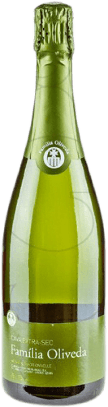 9,95 € Envio grátis | Espumante branco Oliveda Família Oliveda Seco D.O. Cava