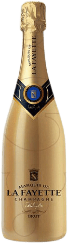 Envio grátis | Espumante Branco Marquis de Lafayette Brut — Bruto Grande Reserva A.O.C. Champagne França Pinot Noir, Chardonnay 75 cl