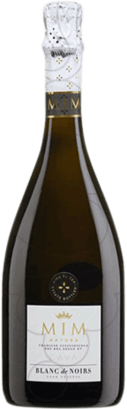 25,95 € | Белое игристое вино Mim. Blanc de Noirs Природа Брута Гранд Резерв D.O. Cava Каталония Испания 70 cl