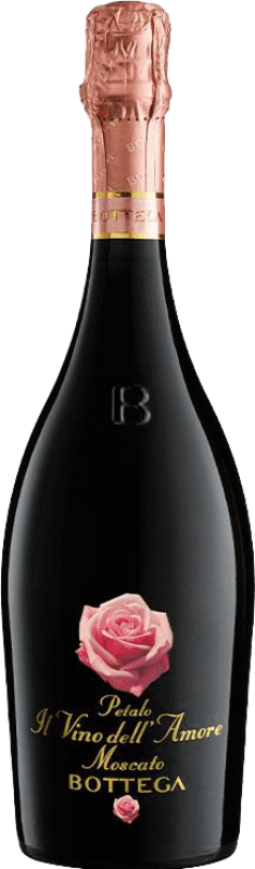 Free Shipping | White sparkling Bottega Petalo D.O.C. Italy Italy Muscat 75 cl