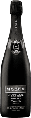 Moses. Nº 2 Blanc de Blancs Millésimé Premier Cru Chardonnay Brut Champagne Grande Réserve 75 cl