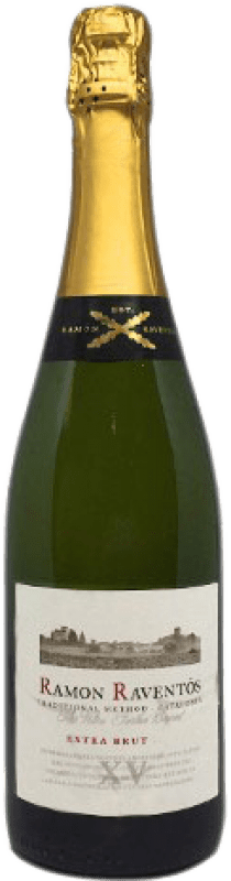 16,95 € | White Sparkling Wine Gleva Estates Ramón Raventós XV Extra Brut Reserve D.O. Cava Catalonia Spain Xarel·lo Vermell 75 cl
