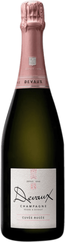 免费送货 | 玫瑰气泡酒 Devaux Cuvée Rossé 香槟 大储备 A.O.C. Champagne 法国 Pinot Black 75 cl