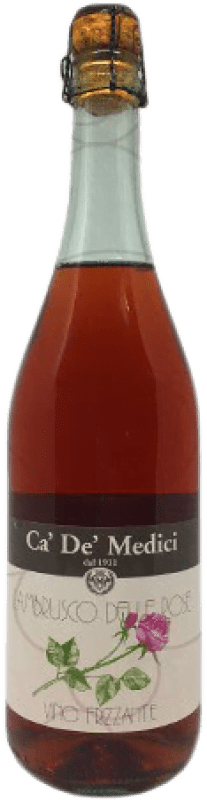 Бесплатная доставка | Розовое игристое Ca' De' Medici Rosat D.O.C. Lambrusco di Sorbara Италия Lambrusco 75 cl