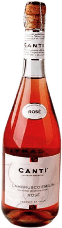 4,95 € | Espumante rosé Canti. Rosat D.O.C. Lambrusco di Sorbara Itália Lambrusco 75 cl