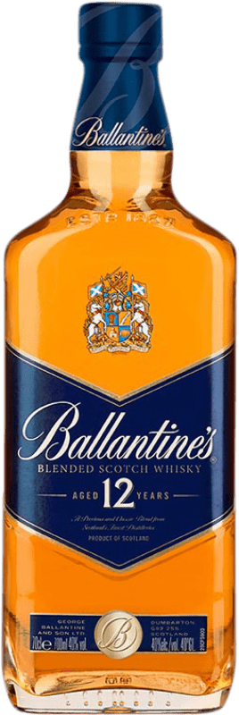 27,95 € | Whisky Blended Ballantine's Blue Reserva Reino Unido 12 Anos 70 cl