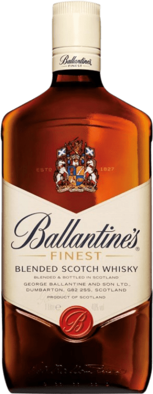 19,95 € | Blended Whisky Ballantine's Ecosse Royaume-Uni 1 L