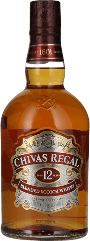 Envoi gratuit | Blended Whisky Chivas Regal Réserve Ecosse Royaume-Uni 12 Ans 1 L