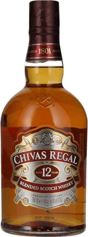 Free Shipping | Whisky Blended Chivas Regal Reserve Scotland United Kingdom 12 Years 1 L