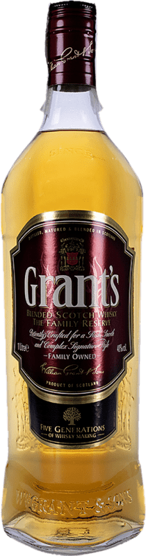 Бесплатная доставка | Виски смешанные Grant & Sons Grant's Объединенное Королевство 1 L