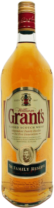 44,95 € Envio grátis | Whisky Blended Grant & Sons Grant's Garrafa Jéroboam-Duplo Magnum 3 L