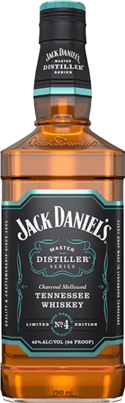 42,95 € | 波本威士忌 Jack Daniel's Master Distiller Nº 4 美国 1 L