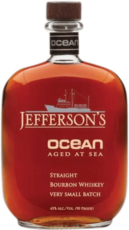 免费送货 | 波本威士忌 Jefferson's Ocean Aged at Sea 预订 美国 70 cl