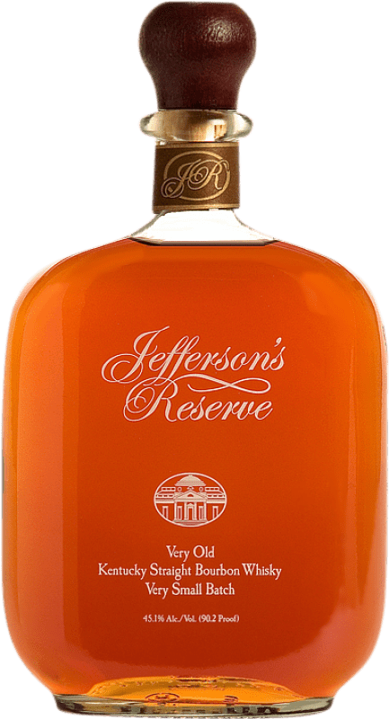 Kostenloser Versand | Bourbon Whisky Jefferson's Reserve — Gereift Vereinigte Staaten 70 cl