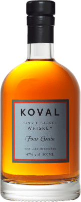 42,95 € | Blended Whisky Koval Four Grain Reserve — Aged Chicago United States Medium Bottle 50 cl