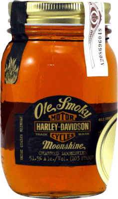 Blended Whisky Ole Smoky Harley Davidson Réserve Bouteille Medium 50 cl