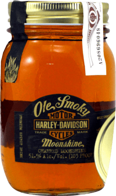 Kostenloser Versand | Blended Whisky Ole Smoky Harley Davidson Reserve Vereinigte Staaten Medium Flasche 50 cl