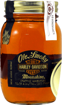 Spedizione Gratuita | Whisky Blended Ole Smoky Harley Davidson Riserva stati Uniti Bottiglia Medium 50 cl