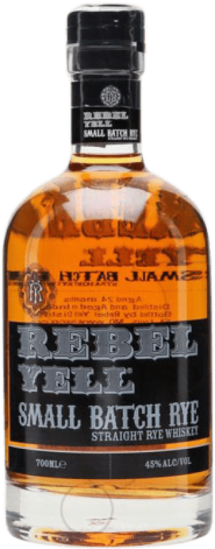 27,95 € Spedizione Gratuita | Whisky Blended Rebel Yell Small Batch, Rye Riserva