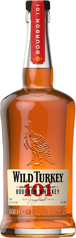 Envoi gratuit | Whisky Bourbon Wild Turkey 101 États Unis 70 cl