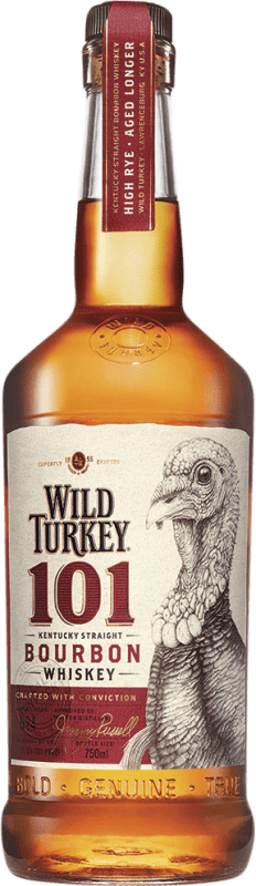 38,95 € | Whisky Bourbon Wild Turkey 101 stati Uniti 70 cl