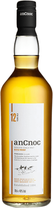 34,95 € | Single Malt Whisky anCnoc Knockdhu Royaume-Uni 12 Ans 70 cl