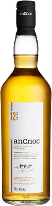 Envío gratis | Whisky Single Malt anCnoc Knockdhu Reino Unido 12 Años 70 cl