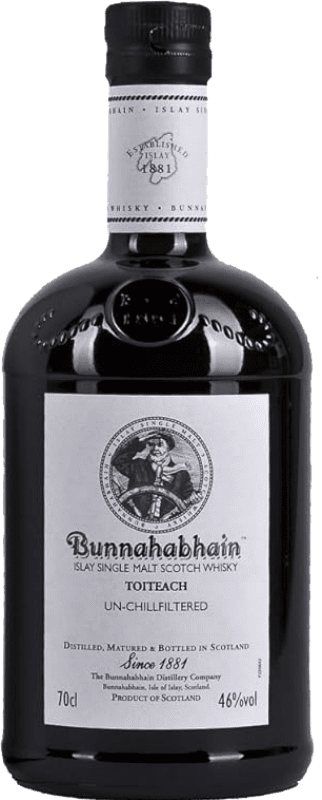 81,95 € | 威士忌单一麦芽威士忌 Bunnahabhain Toiteach 英国 70 cl