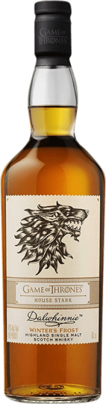 Envoi gratuit | Single Malt Whisky Dalwhinnie Winter's Frost House Stark Game of Thrones Royaume-Uni 70 cl