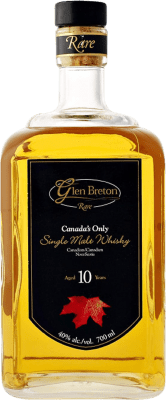 Whiskey Single Malt Glen Breton Rare Black Label 10 Jahre 70 cl