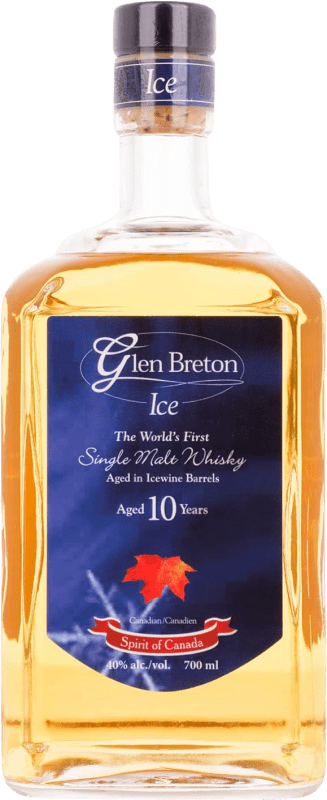 送料無料 | ウイスキーシングルモルト Glen Breton Icewine カナダ 10 年 70 cl