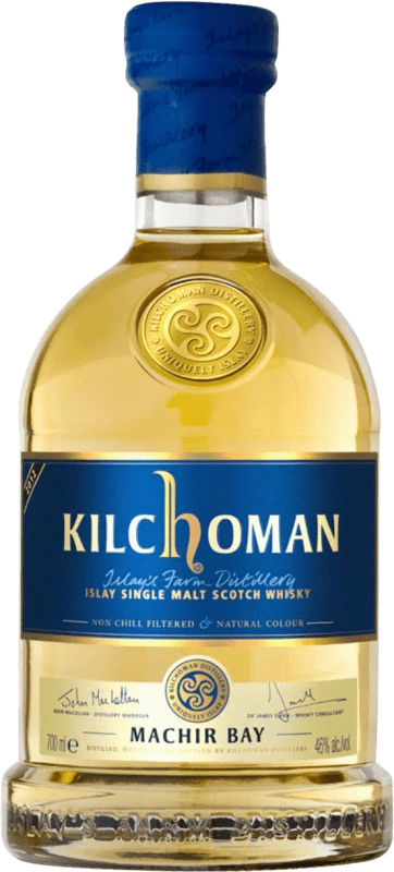 68,95 € | 威士忌单一麦芽威士忌 Kilchoman Machir Bay 英国 70 cl
