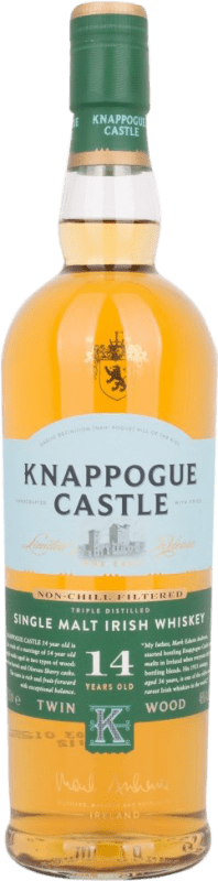 Free Shipping | Whisky Single Malt Knappogue Castle Ireland 14 Years 70 cl