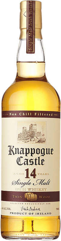 75,95 € | 威士忌单一麦芽威士忌 Knappogue Castle 爱尔兰 14 岁 70 cl