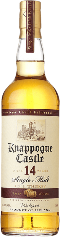 Kostenloser Versand | Single Malt Whisky Knappogue Castle Irland 14 Jahre 70 cl